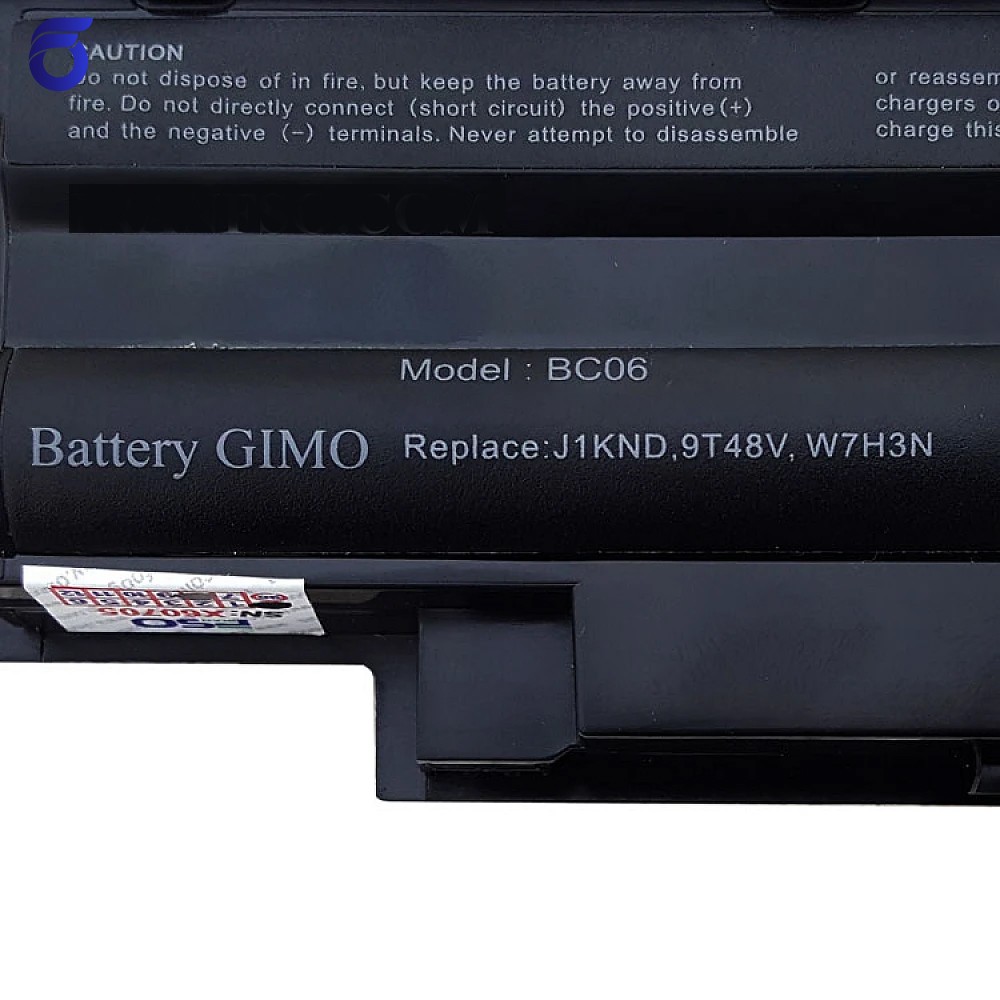 باتری لپ تاپ دل Battery Dell Inspiron N5110 6Cell