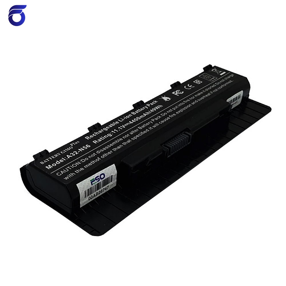 باتری لپ تاپ ایسوس Battery Laptop Asus N46-6Cell Gimo Plus