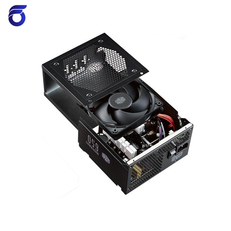 منبع تغذیه کولر مستر مدل CoolerMaster MASTERWATT 650 BRONZE