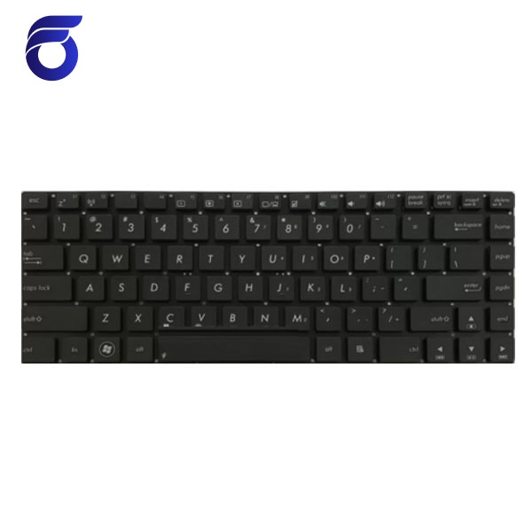 کیبورد لپ تاپ ایسوس N46 مشکی-اینترکوچک بدون فریم