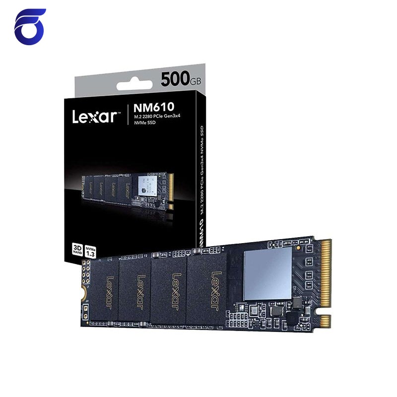 حافظه SSD لکسار مدل LEXAR NM610 M.2 2280 500GB PCIe