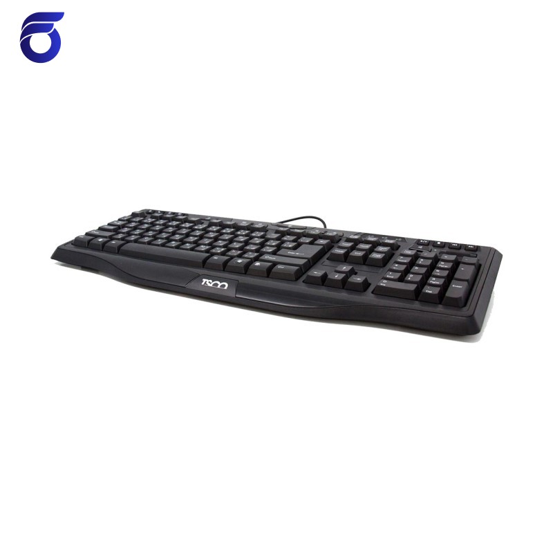 کیبورد با سیم تسکو مدل TSCO TK 8018