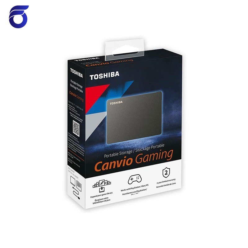 هارد دیسک اکسترنال توشیبا مدل Toshiba Canvio Gaming 1TB