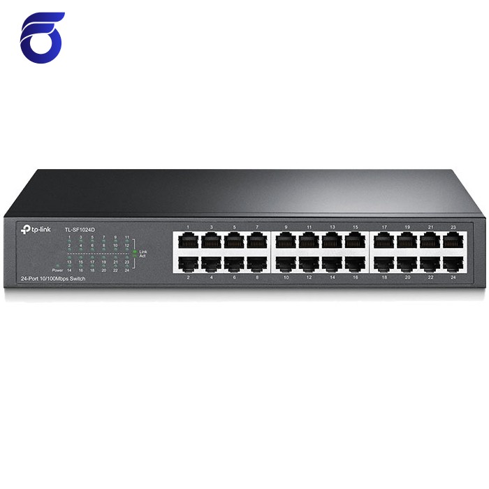 سوئیچ 24 پورت تی پی لینک مدل TP-Link TL-SF1024D V3