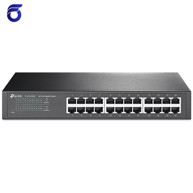 سوئیچ 24 پورت تی پی لینک مدل TP-Link SG1024D