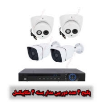 پکیج دوربین مداربسته 4کانال IP 4Mp هایلوک شماره FI-HL404