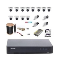 پکیج دوربین مداربسته 16کانال IP 4Mp هایلوک شماره FI-HL416