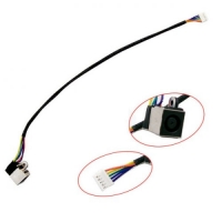 جک کابلی شارژ لپ تاپ DELL Vostro 1310  جک برق لپ تاپ دل Vostro 3400-3500 با کابل   جک شارژ لپ تاپ دل  فروش قطعات تعمیری لپ تاپ   فراپارس  قطعات تعمیری لپ تاپ   تعمیرگاه لپ تاپ