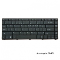 کیبورد لپ تاپ ایسر Acer Aspire E1-471 Laptop Keyboard مشکی-اینتر کوچک-بدون فریم   کیبورد لپ تاپ ایسرE1-471 مشکی   کیبرد لپ تاپ ایسر مدل E1-471 مشکی   قطعات لپ تاپ   فروش قطعات تعمیری لپ تاپ