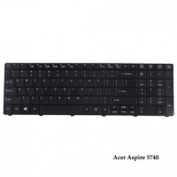 کیبورد لپ تاپ ایسر 5740 مشکی - با دکمه پهن Acer Aspire 5740 Laptop Keyboard   کیبورد لپ تاپ ایسر 5740 مشکی   کیبرد لپ تاپ ایسر مدل 5740 مشکی   قطعات لپ تاپ   تعمیرات فوق تخصصی لپ تاپ تهران
